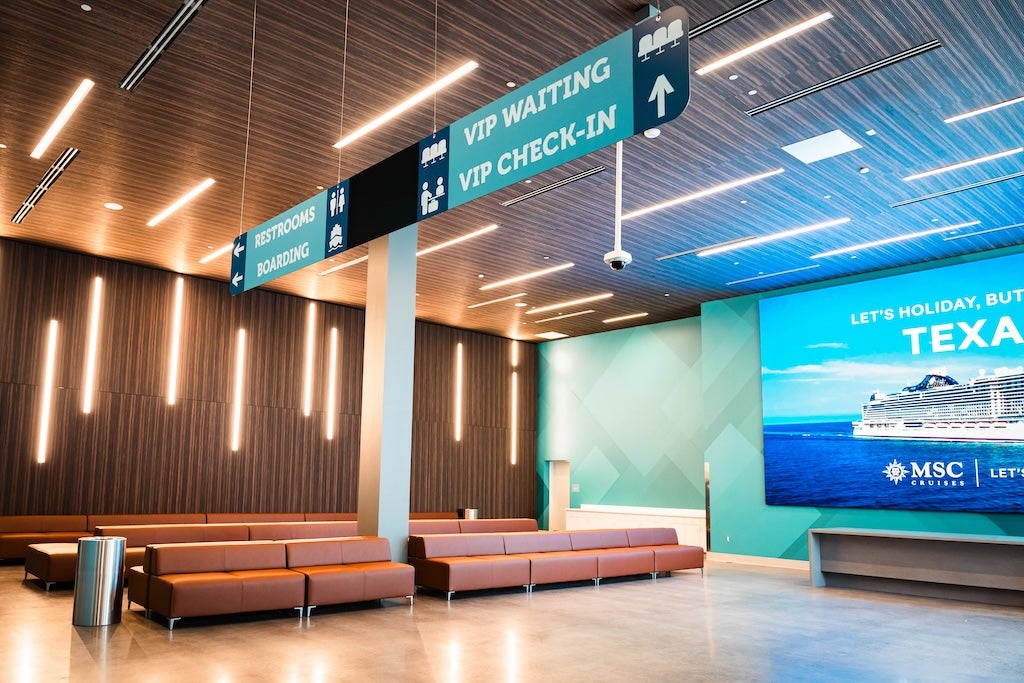 Cruise Terminal 16 VIP area