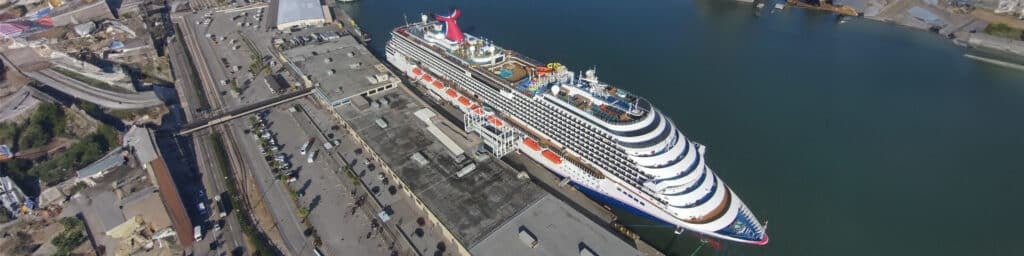 How to Get to The Port of Galveston - Banner Carnvial Cruise Ship 3840 1024x256 