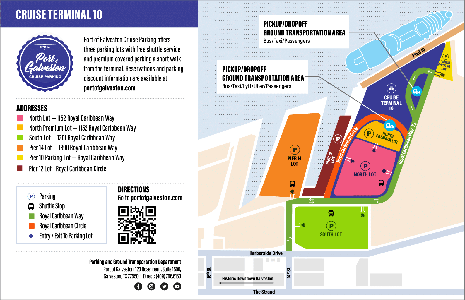 Online Special Port of Galveston TX Official Website