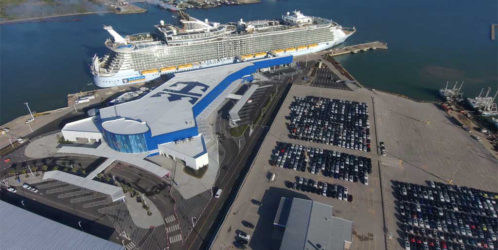how to get to the port of galveston for cheap parking